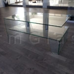 Custom Made Glass Coffee Table