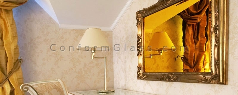 Gold Mirror in Antique Frame