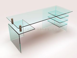 glass office desk