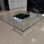 Coffee Table on Mirror Box