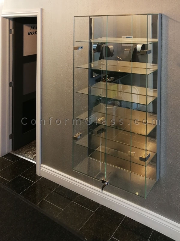 Custom All Glass Display Cabinets Conform Glass