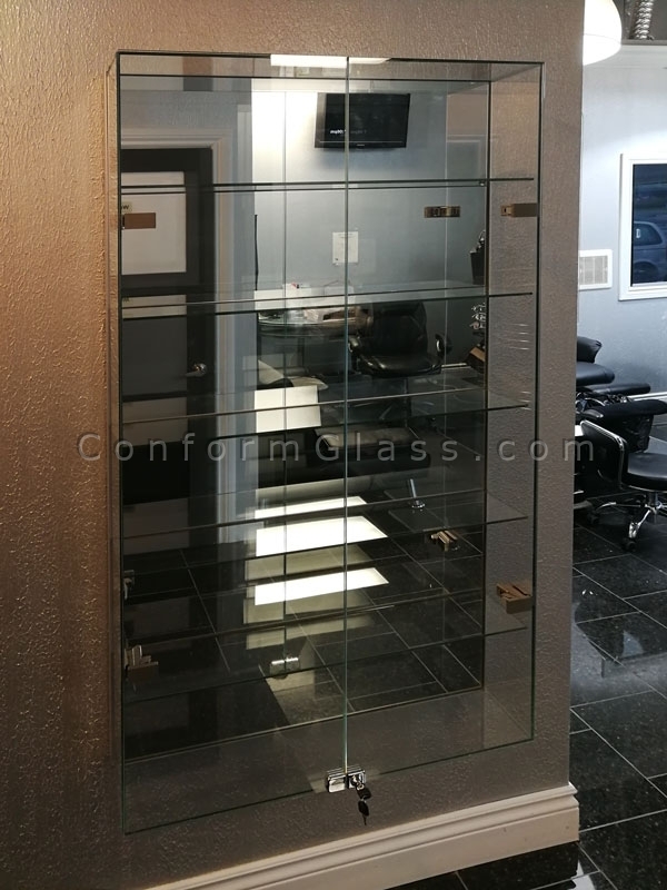 Custom All Glass Display Cabinets Conform Glass