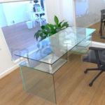 All Glass Desk