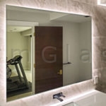 Custom Rectangular LED Mirror