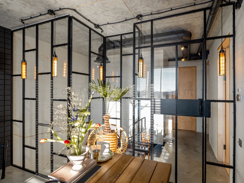 Loft Style Welded Partition