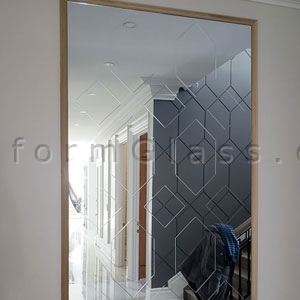 Custom V-groove Mirror