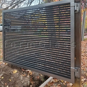 Custom Steel Exterior Gates