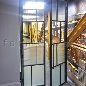 Glass and Metal Doors