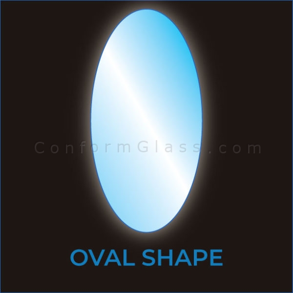 Oval Shape LED Mirrors