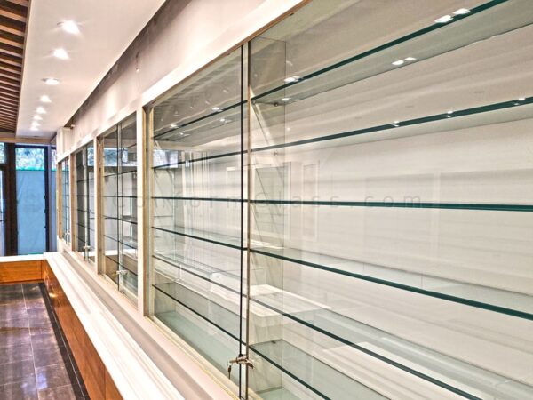 Custom Glass Shelves