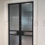 Interior Metal and Glass Doors
