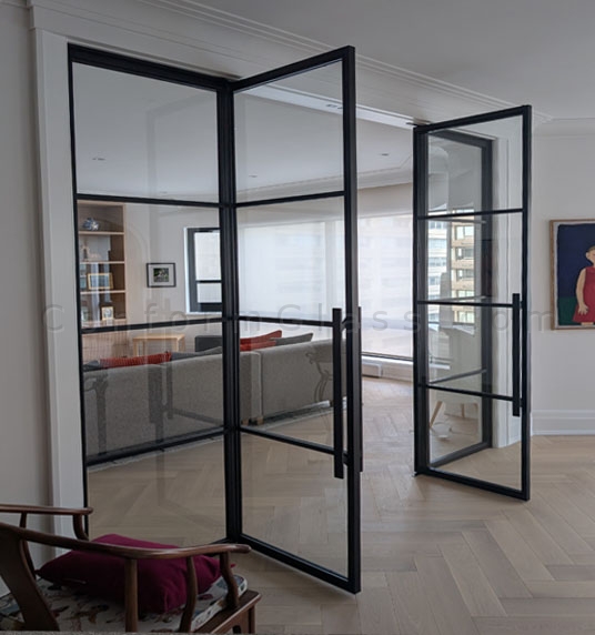 Metal Open Doors