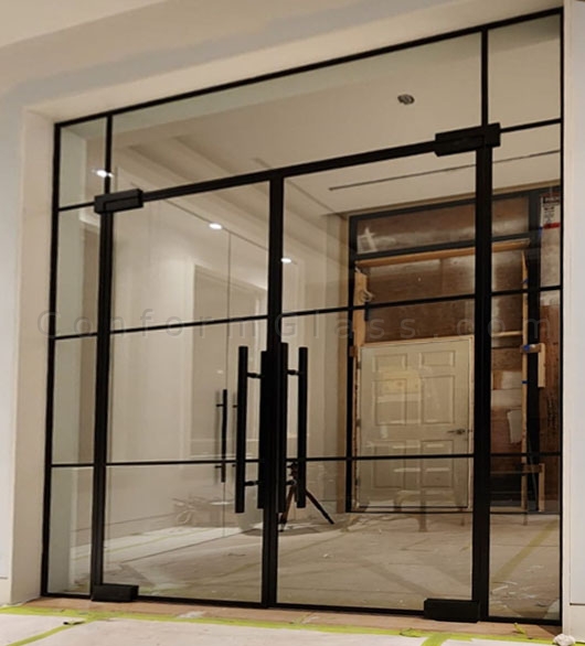 Metal Double Doors